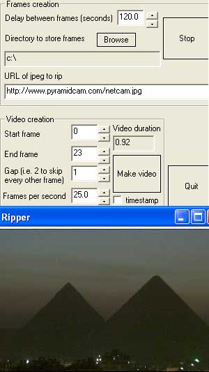 rip webcam software
